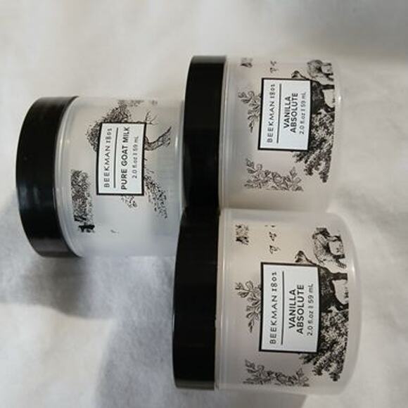 Set of (3) Beekman 1802 VANILLA ABSOLUTE 2 oz goat milk soap Made in the USA NEW - Picture 16 of 16
